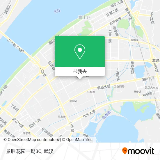 景胜花园一期3C地图