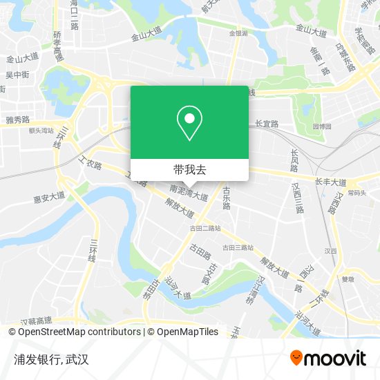 浦发银行地图