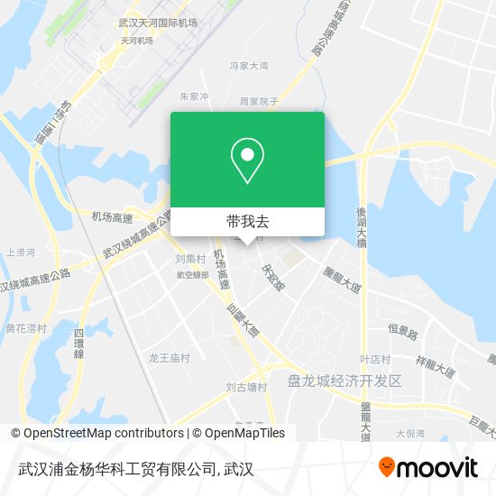 武汉浦金杨华科工贸有限公司地图