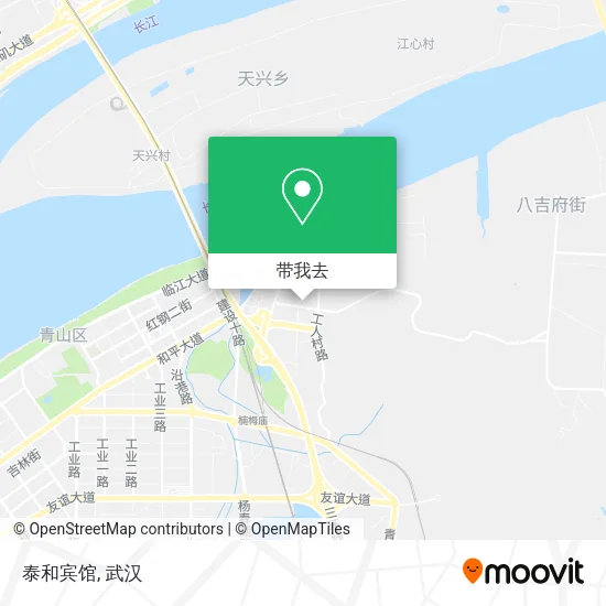 泰和宾馆地图