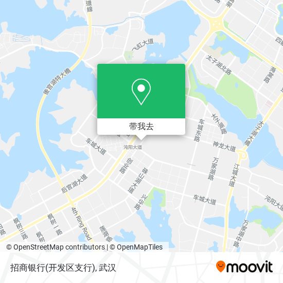 招商银行(开发区支行)地图
