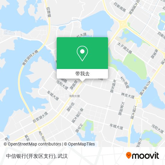 中信银行(开发区支行)地图