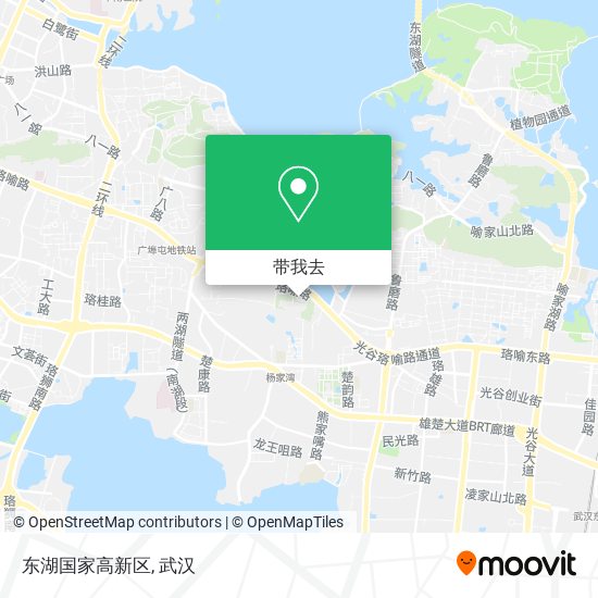 东湖国家高新区地图