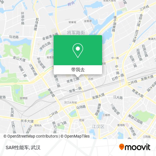 SAR性能车地图