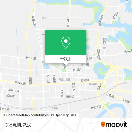 东谷电脑地图