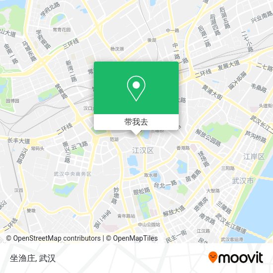 坐渔庄地图