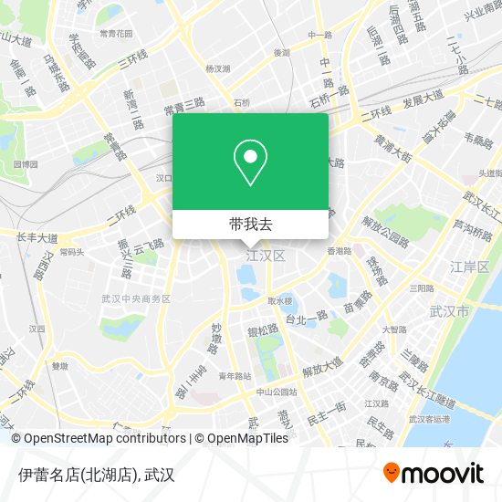 伊蕾名店(北湖店)地图