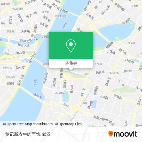 黄记新农牛肉面馆地图