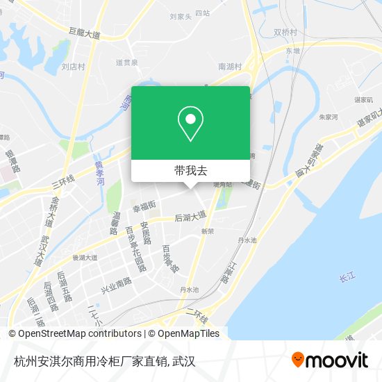 杭州安淇尔商用冷柜厂家直销地图