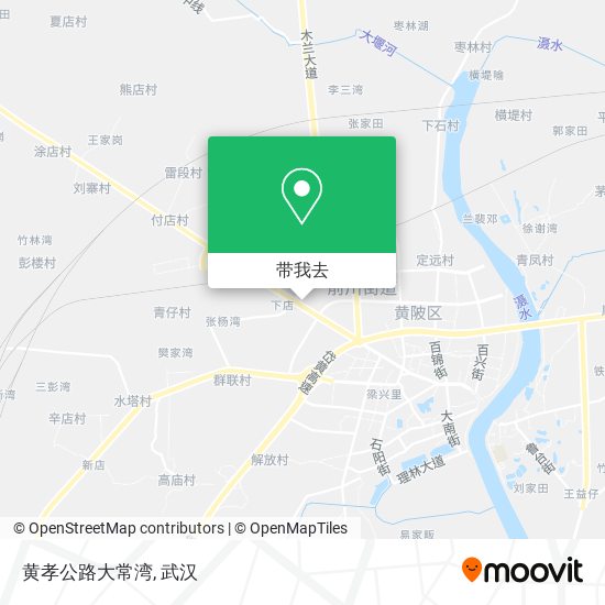 黄孝公路大常湾地图