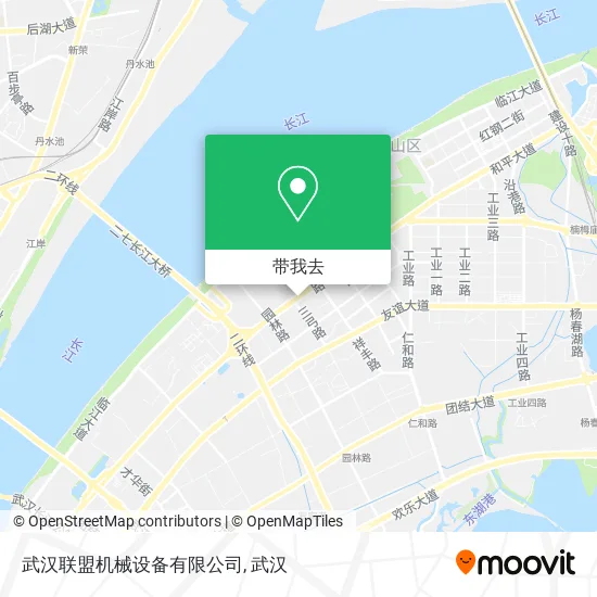 武汉联盟机械设备有限公司地图