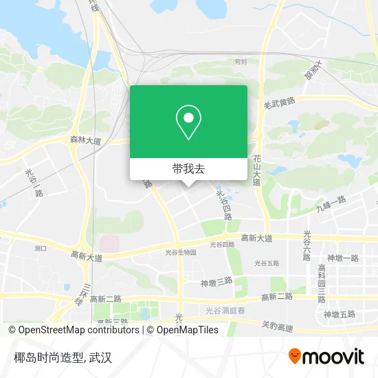 椰岛时尚造型地图