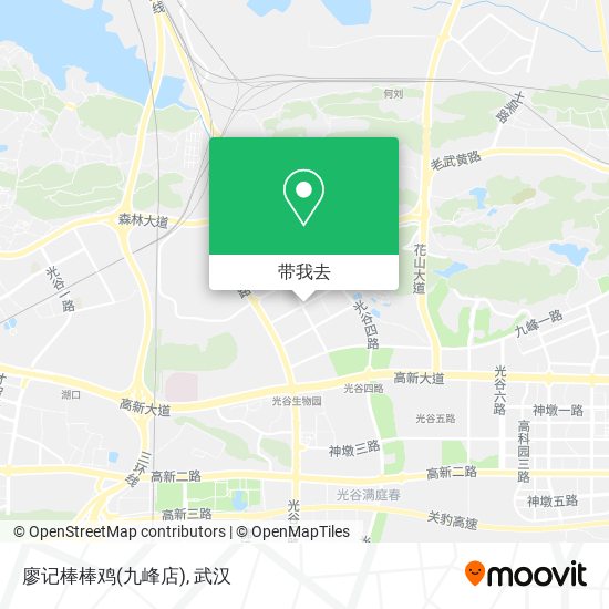 廖记棒棒鸡(九峰店)地图