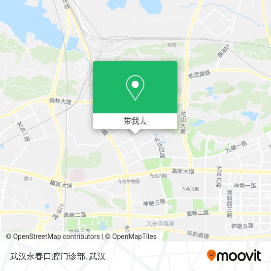 武汉永春口腔门诊部地图