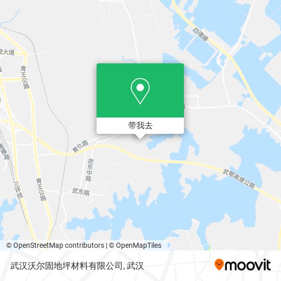 武汉沃尔固地坪材料有限公司地图