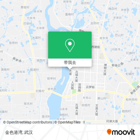 金色港湾地图