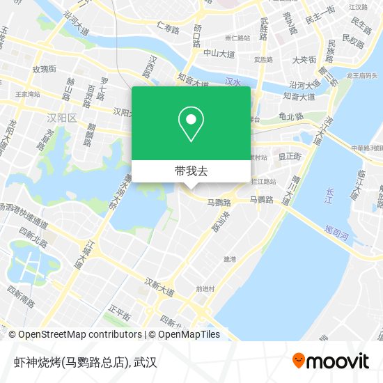 虾神烧烤(马鹦路总店)地图