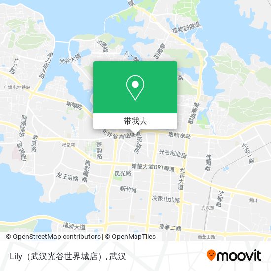 Lily（武汉光谷世界城店）地图