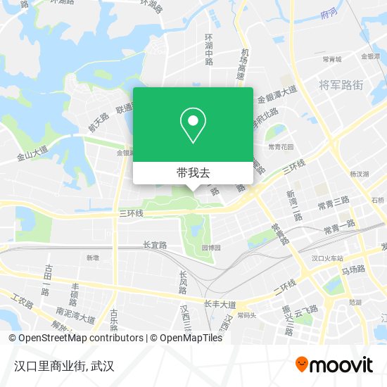 汉口里商业街地图