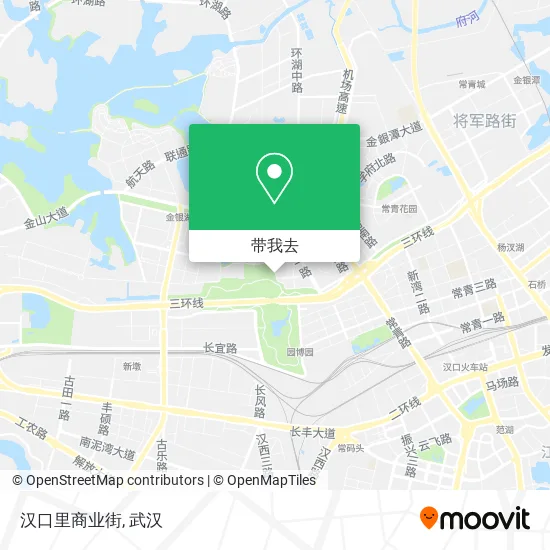 汉口里商业街地图