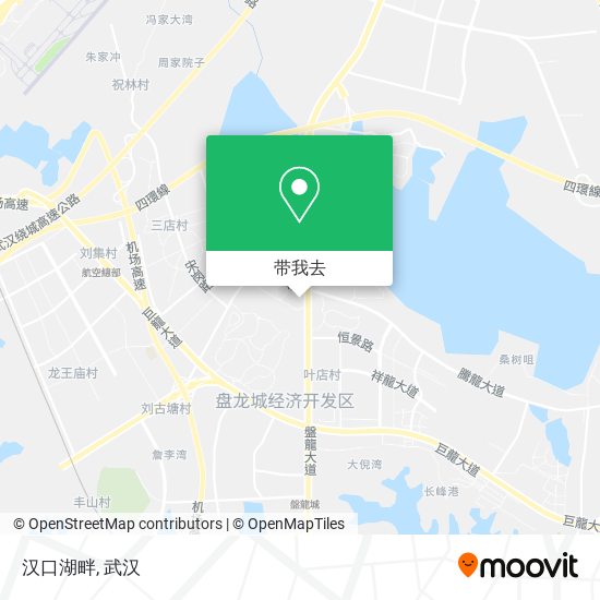 汉口湖畔地图