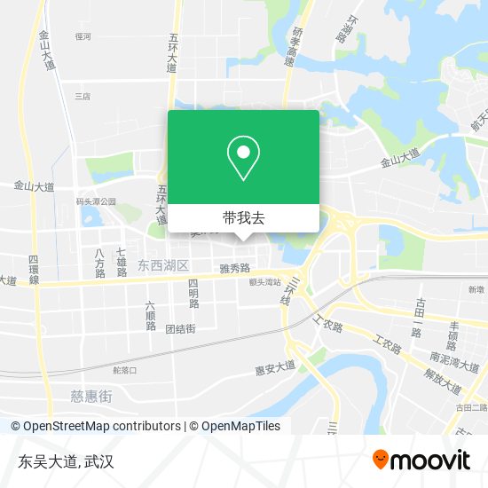 东吴大道地图