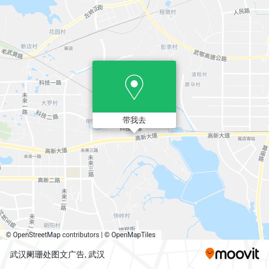 武汉阑珊处图文广告地图