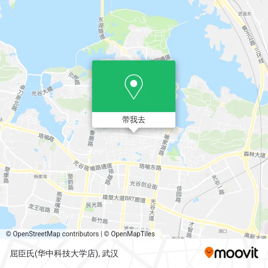 屈臣氏(华中科技大学店)地图