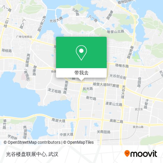 光谷楼盘联展中心地图