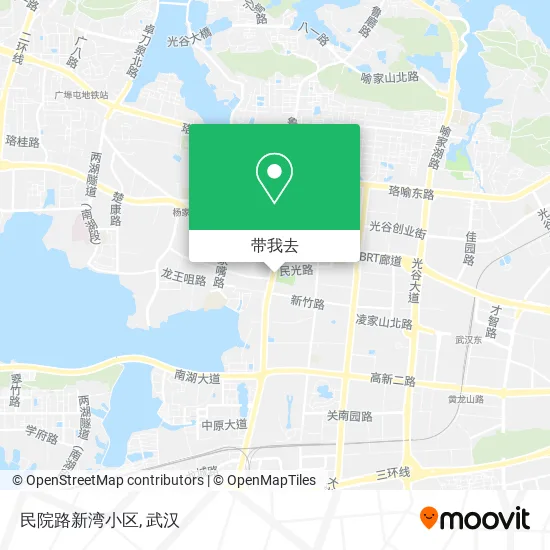 民院路新湾小区地图