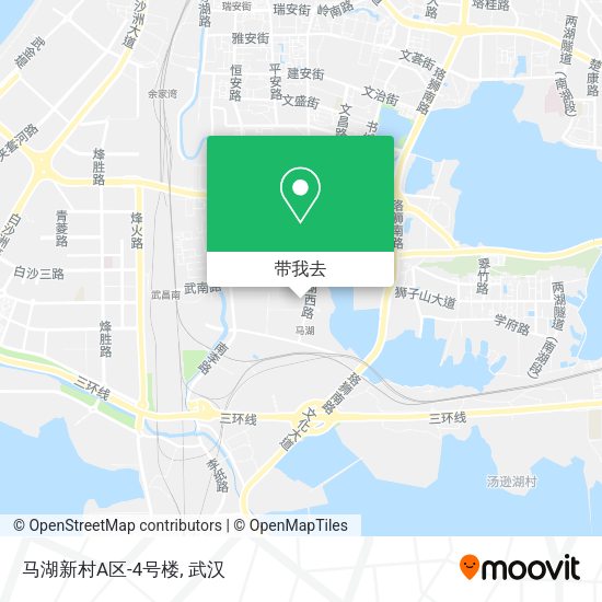 马湖新村A区-4号楼地图