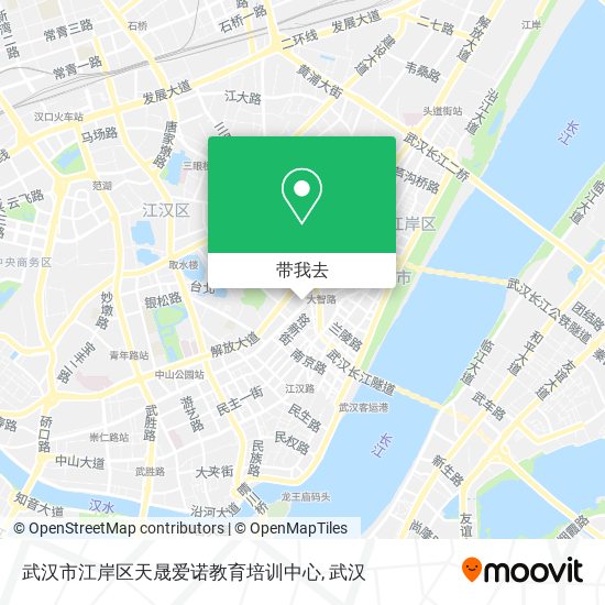武汉市江岸区天晟爱诺教育培训中心地图