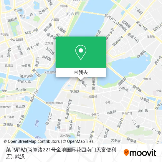 菜鸟驿站(尚隆路221号金地国际花园南门天富便利店)地图