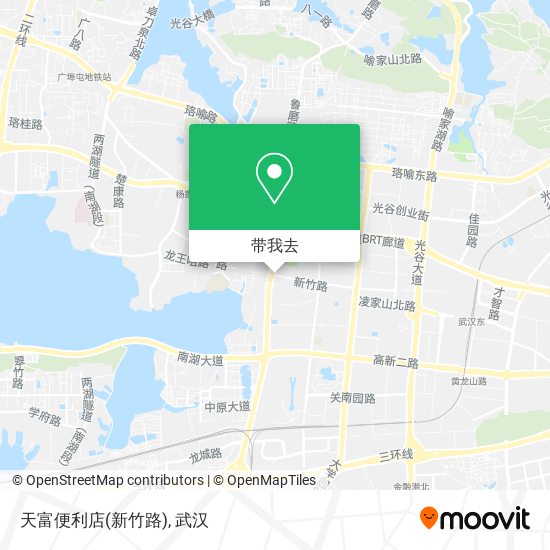 天富便利店(新竹路)地图
