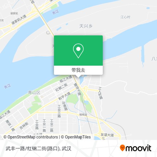 武丰一路/红钢二街(路口)地图