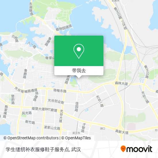 学生缝纫补衣服修鞋子服务点地图