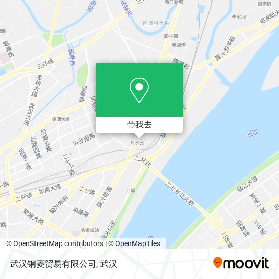 武汉钢菱贸易有限公司地图