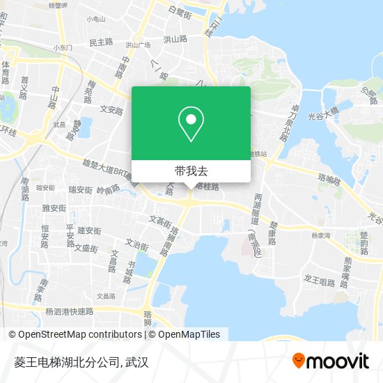 菱王电梯湖北分公司地图