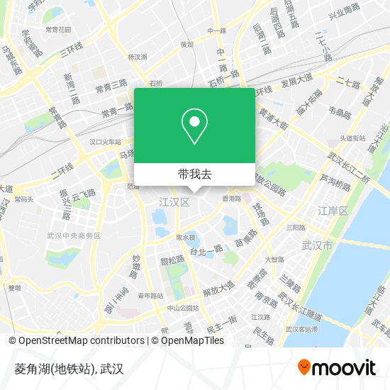 菱角湖(地铁站)地图