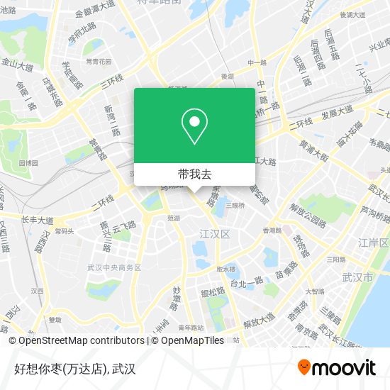 好想你枣(万达店)地图