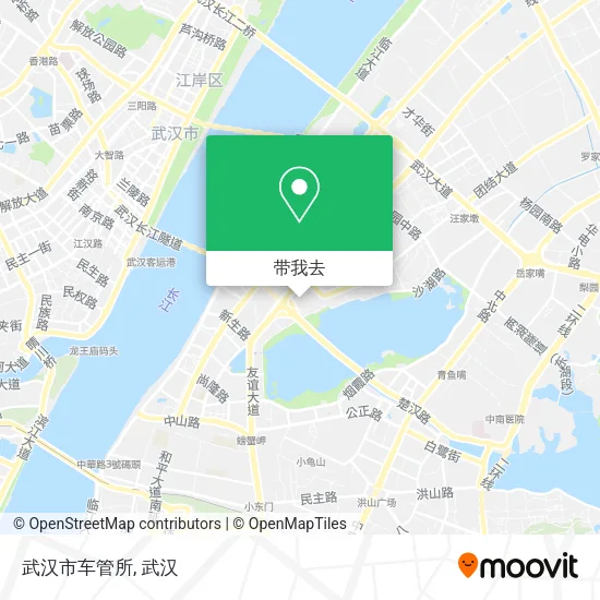 武汉市车管所地图