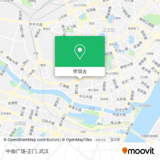 中御广场-正门地图