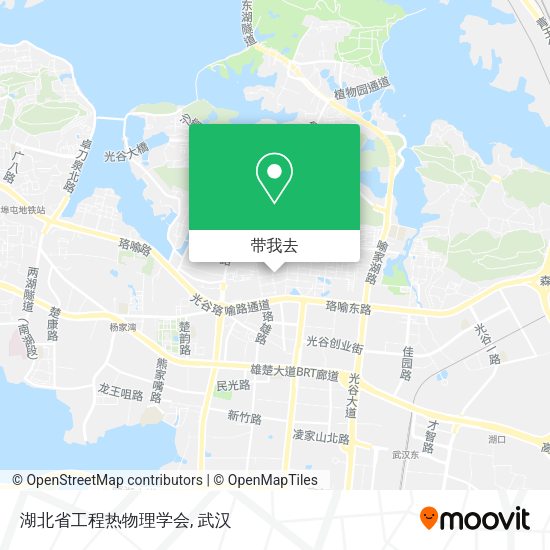 湖北省工程热物理学会地图