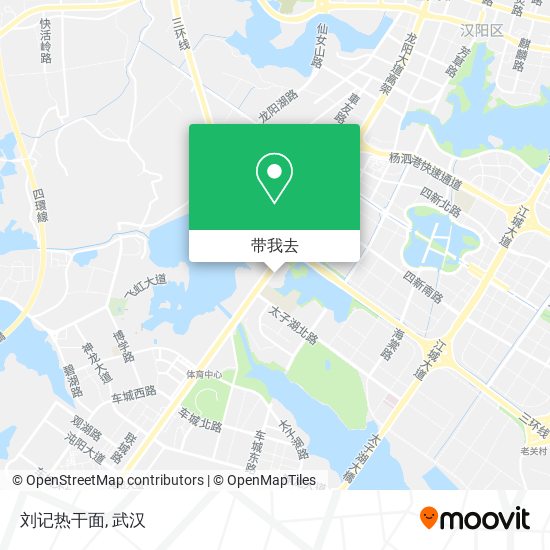 刘记热干面地图