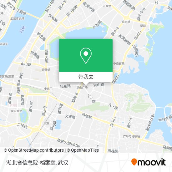 湖北省信息院-档案室地图