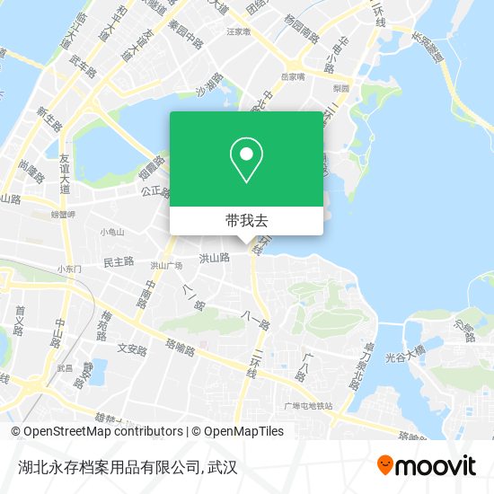 湖北永存档案用品有限公司地图