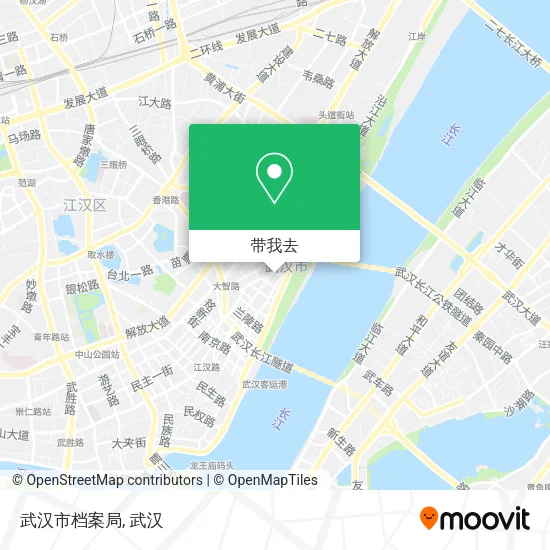 武汉市档案局地图