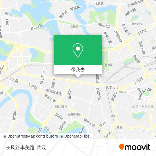 长风路丰美路地图