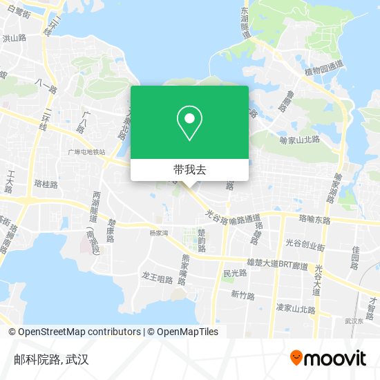 邮科院路地图