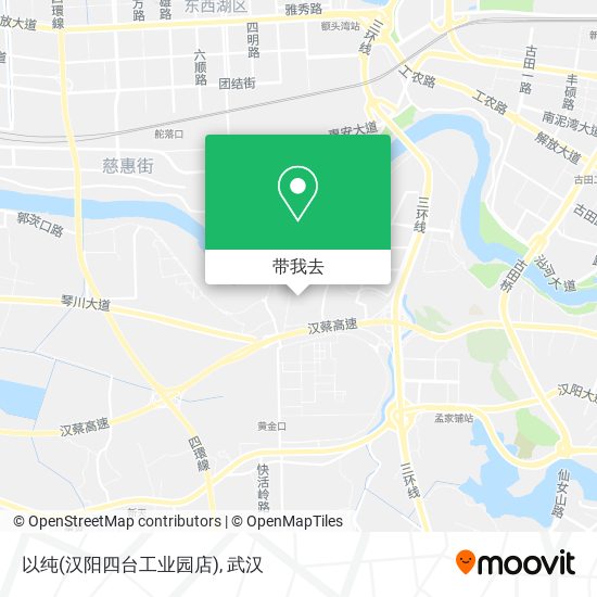 以纯(汉阳四台工业园店)地图